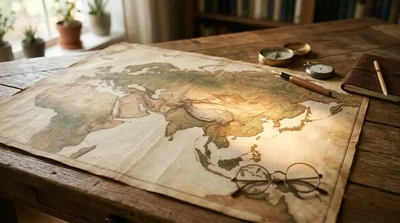 World map highlighting China for visa-free countries list 2026